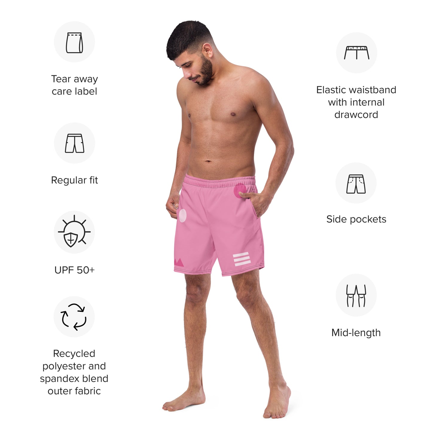 TIMELESS Men's Swim Trunks