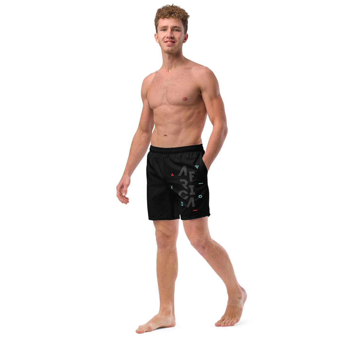 AFRICA IS THE FUTURE Men's Swim Trunks