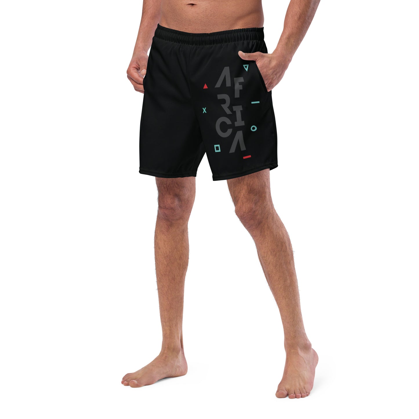 AFRICA IS THE FUTURE Men's Swim Trunks