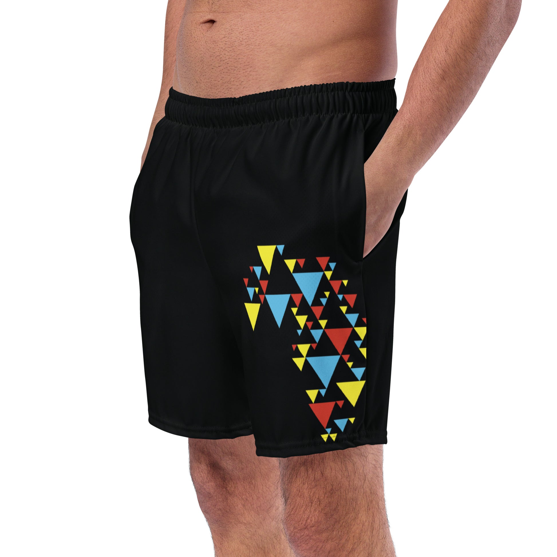 AFRICA IS ELECTRIC Men's Swim Trunks - SOULSKY 