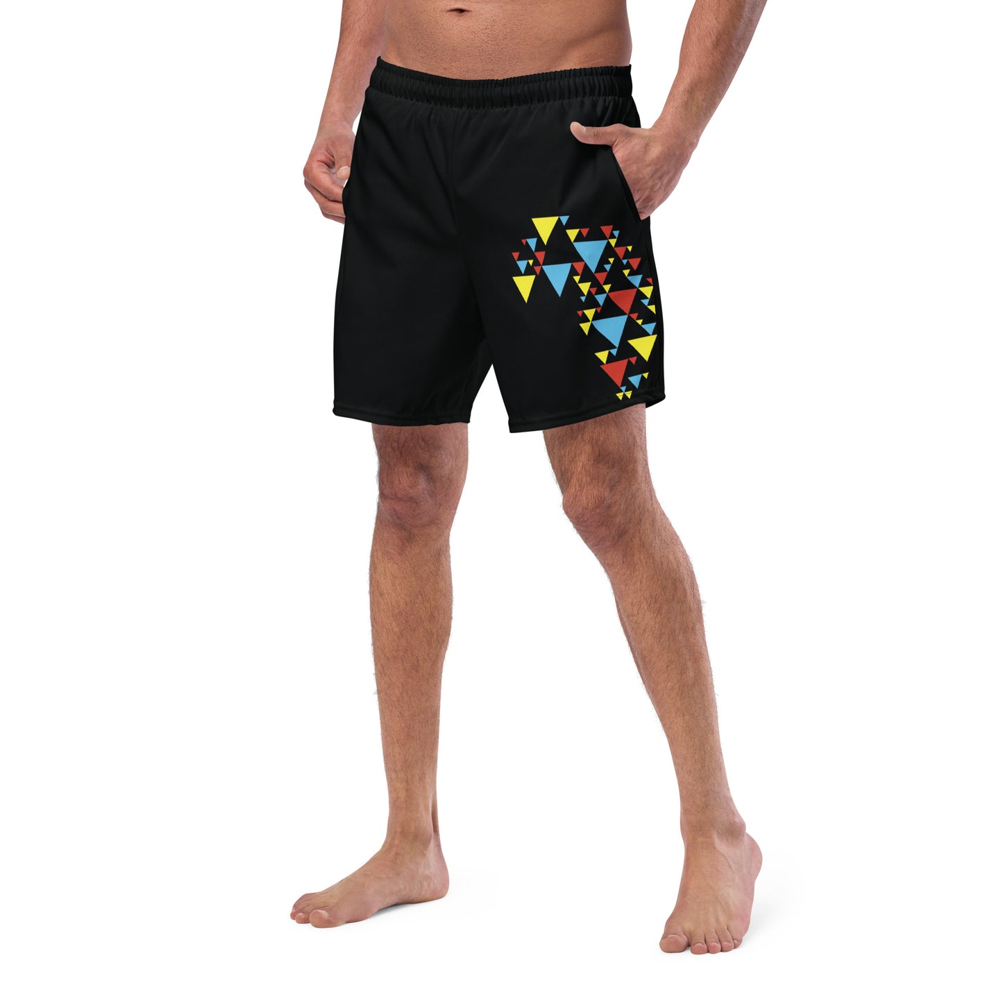 AFRICA IS ELECTRIC Men's Swim Trunks - SOULSKY 