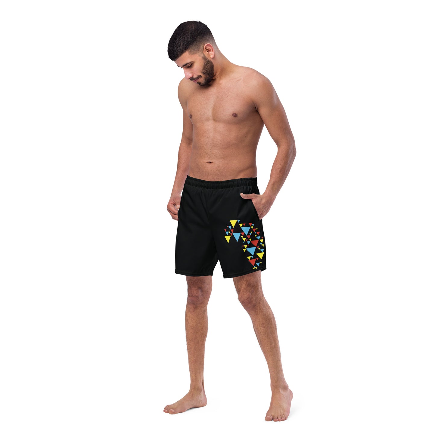 AFRICA IS ELECTRIC Men's Swim Trunks - SOULSKY 