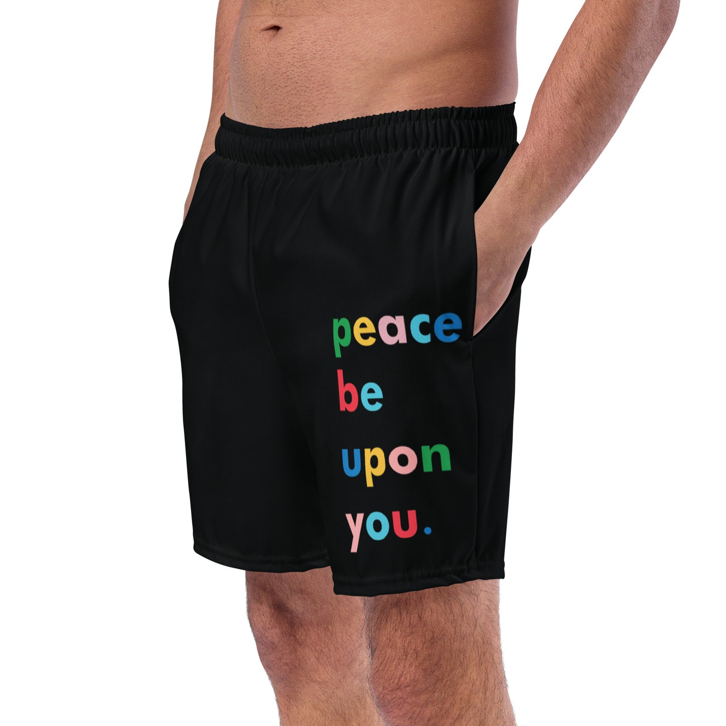 PEACE BE UPON YOU Men's Swim Trunks