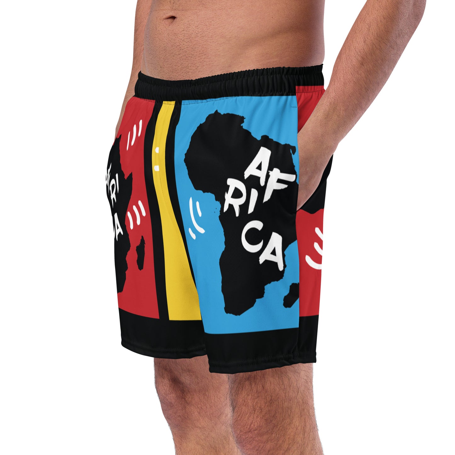 AFRICA PRIMARY Men's Swim Trunks