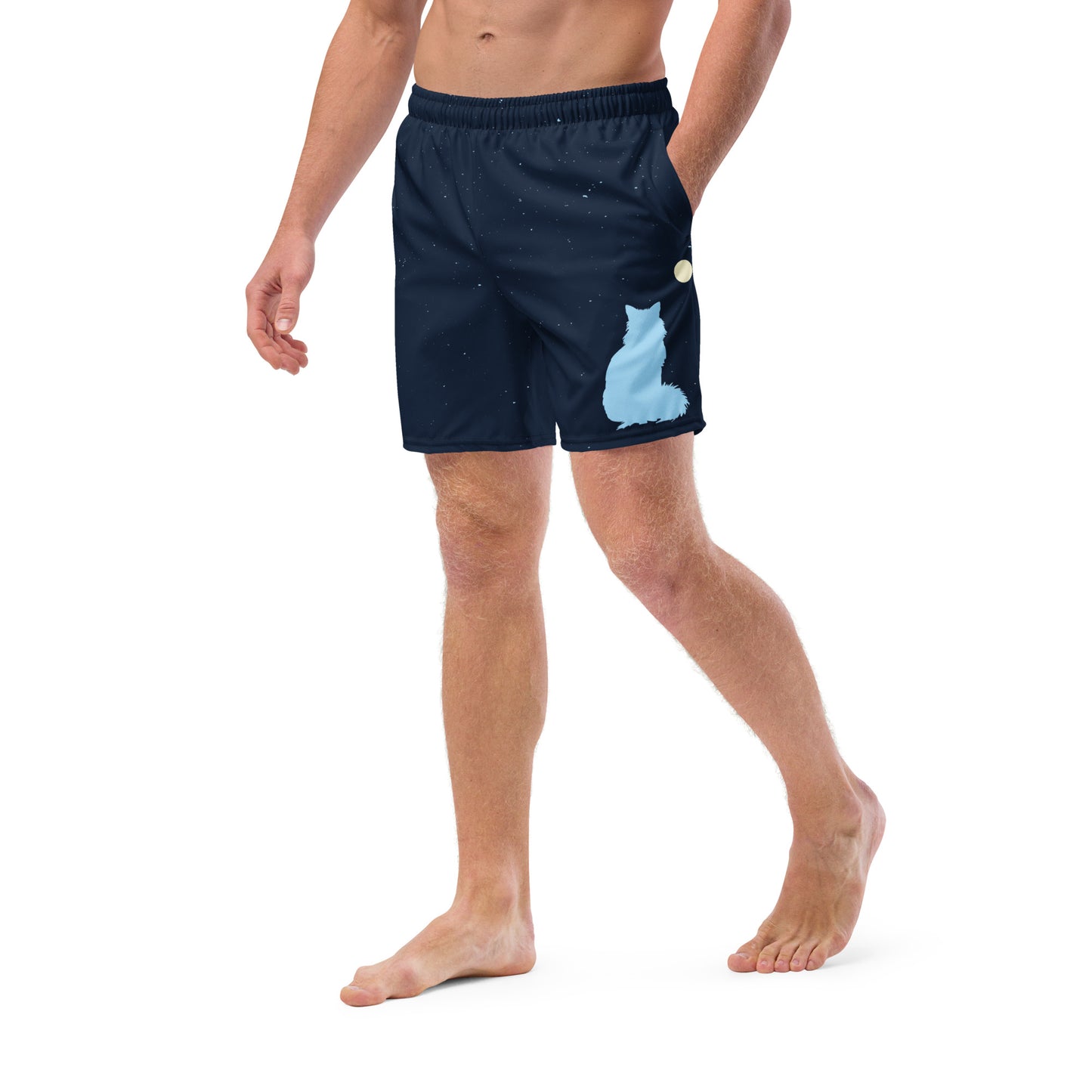 STAR GAZING Men's Swim Trunks