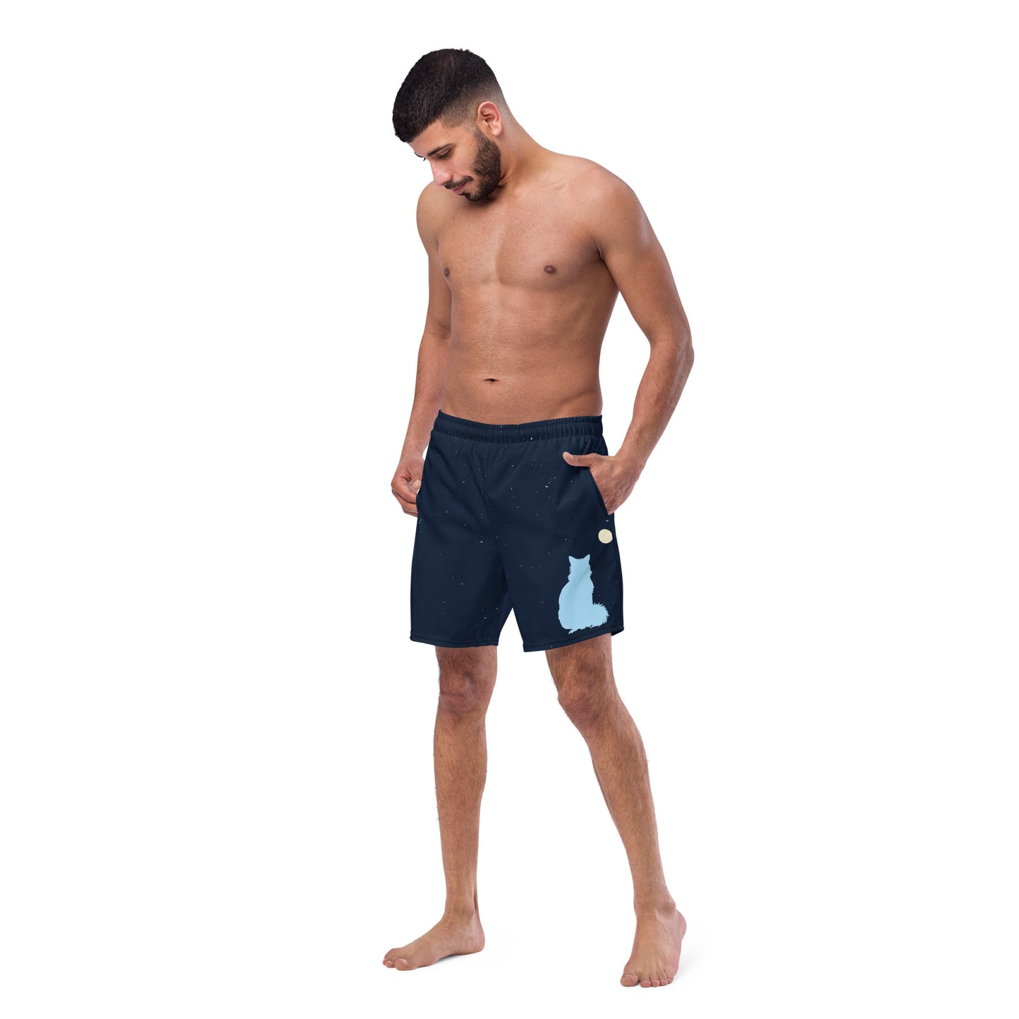 STAR GAZING Men's Swim Trunks