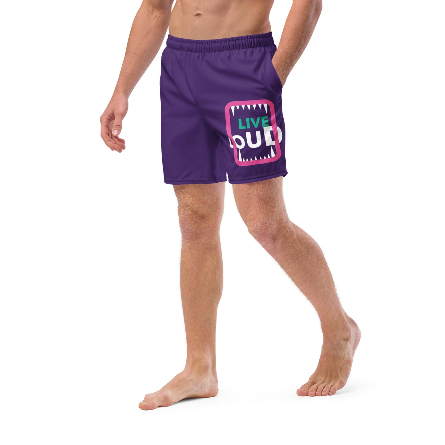 LIVE LOUD Men's Swim Trunks