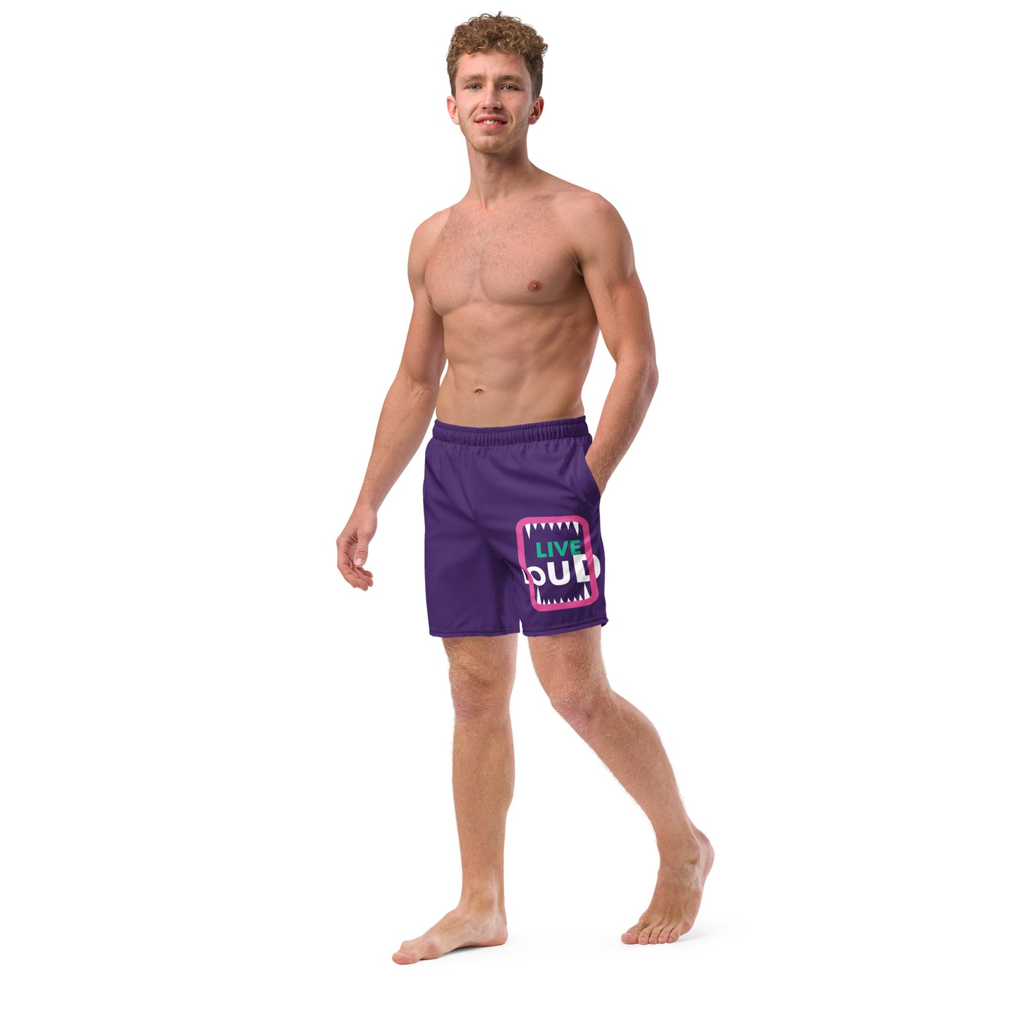 LIVE LOUD Men's Swim Trunks