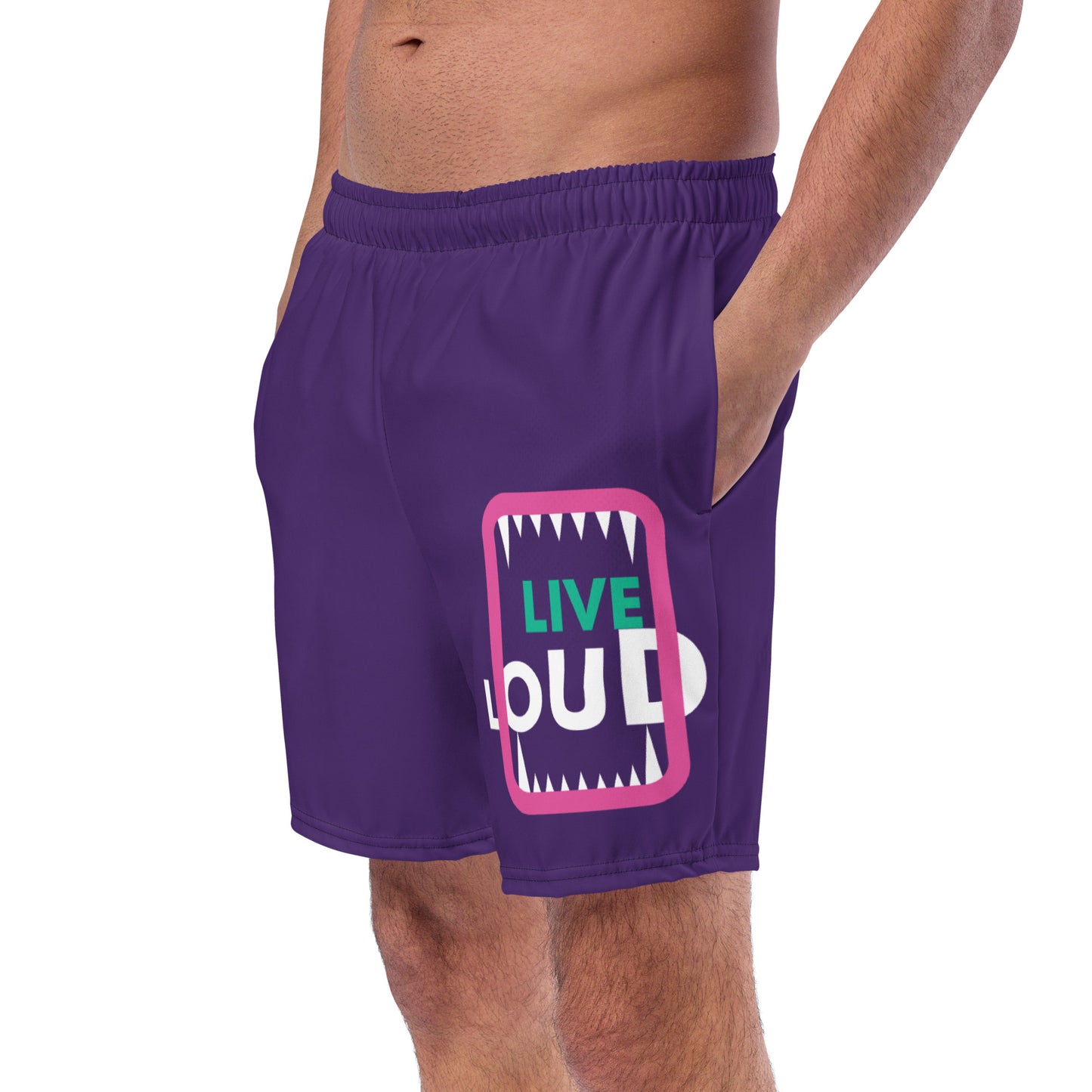 LIVE LOUD Men's Swim Trunks