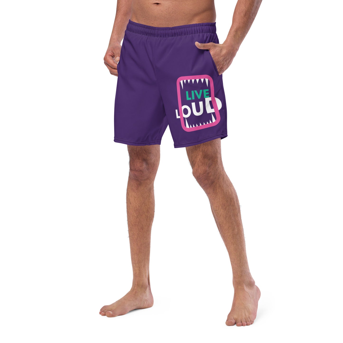 LIVE LOUD Men's Swim Trunks