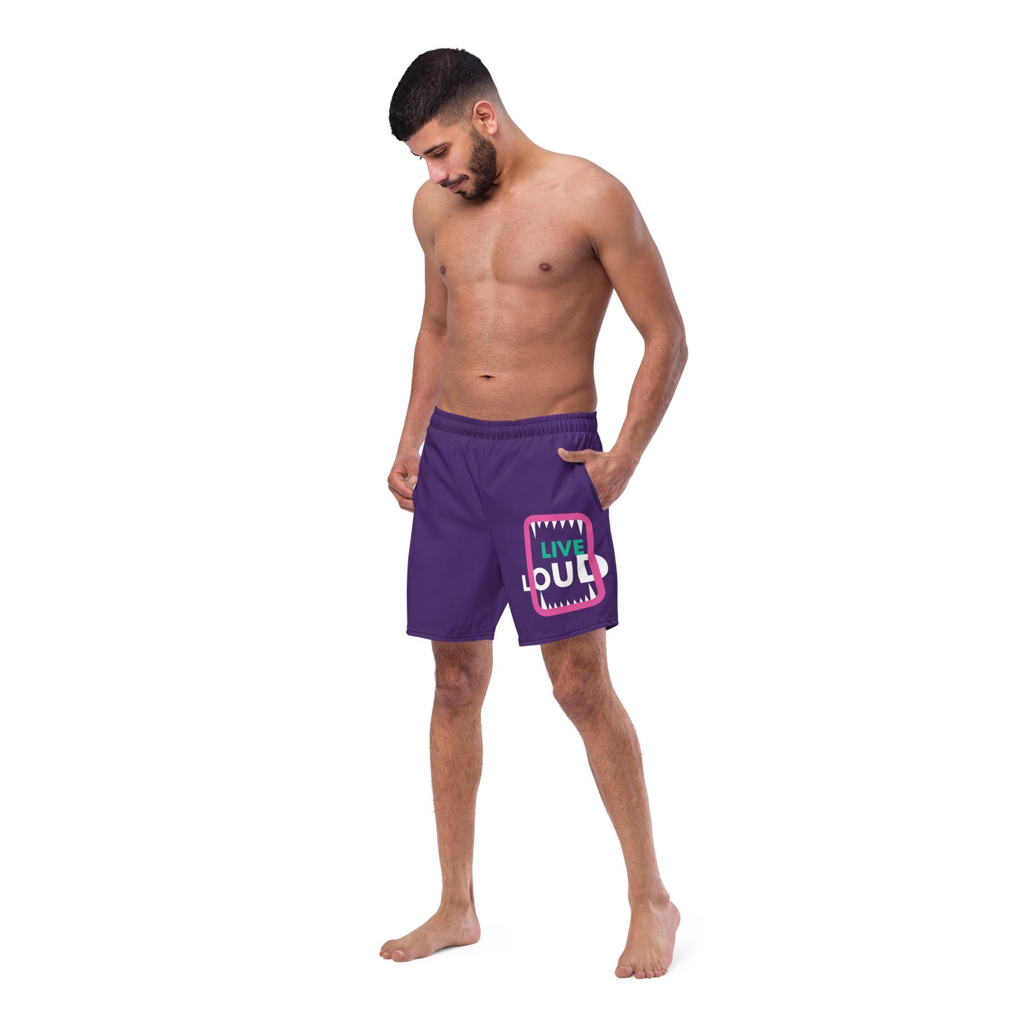 LIVE LOUD Men's Swim Trunks