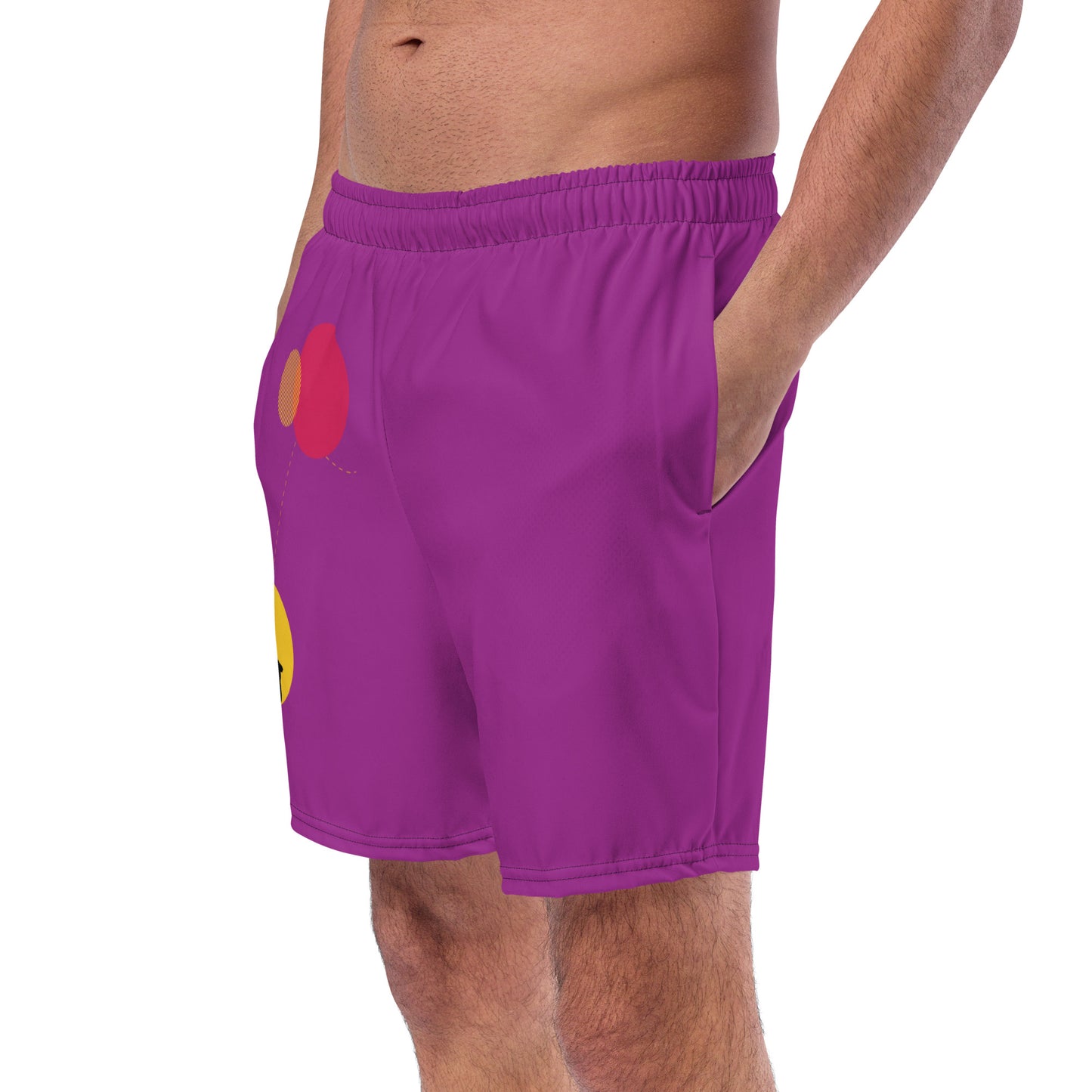 FOLLOW YOUR HEART Men's Swim Trunks