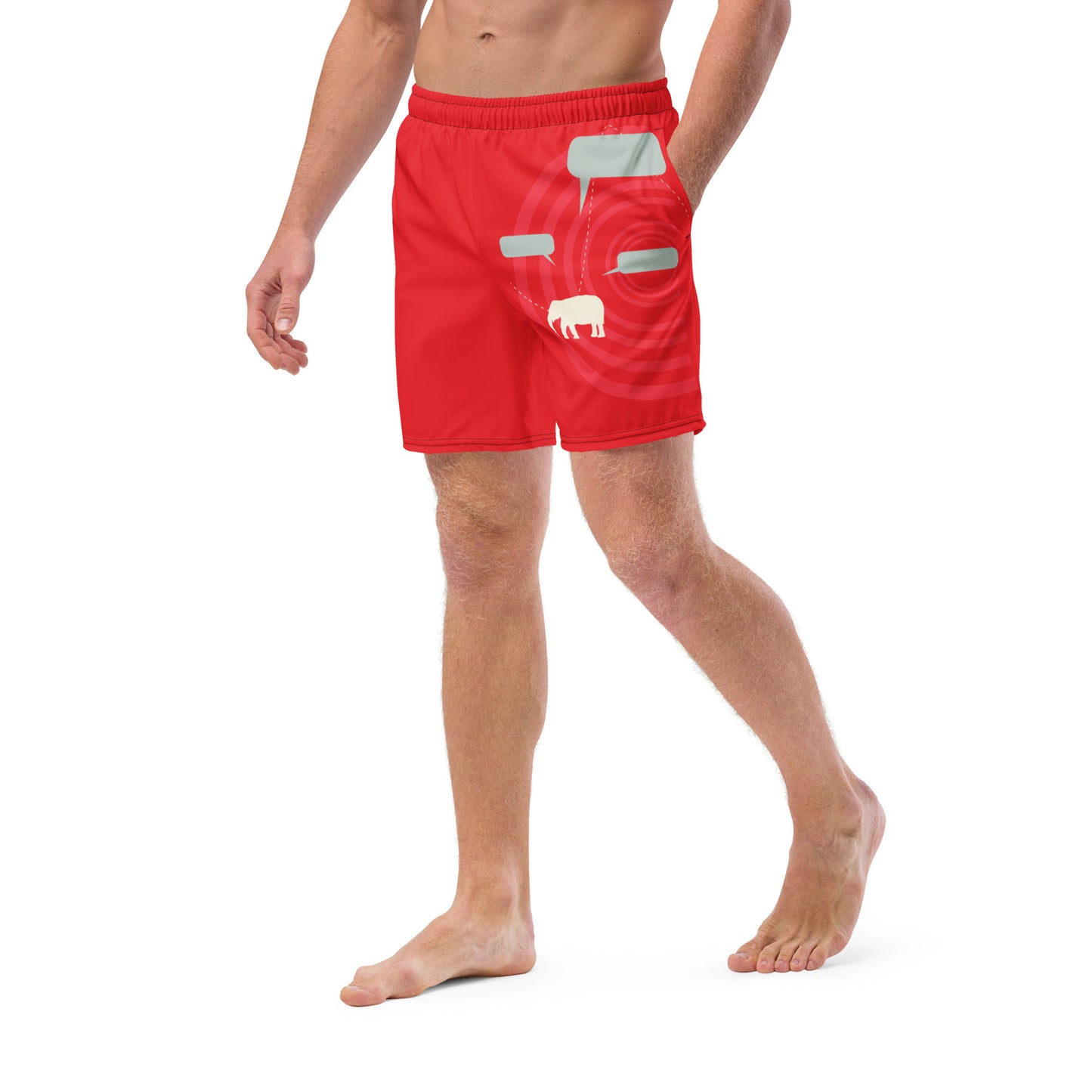 EXPRESS YOURSELF Men's Swim Trunks