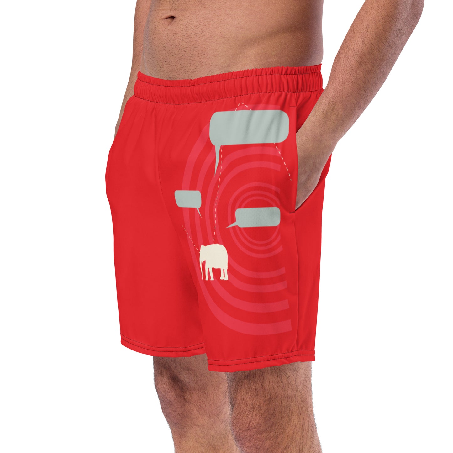 EXPRESS YOURSELF Men's Swim Trunks