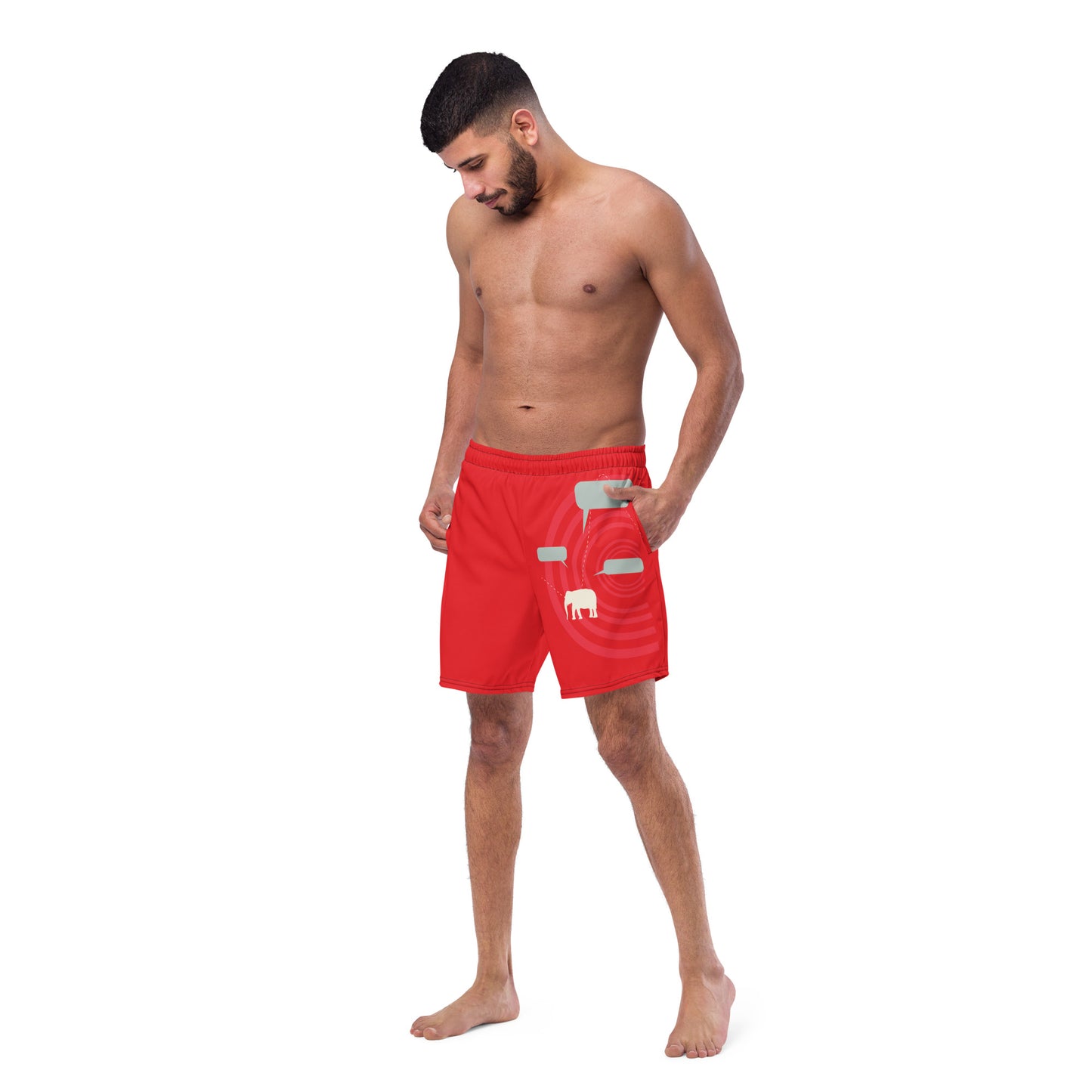 EXPRESS YOURSELF Men's Swim Trunks