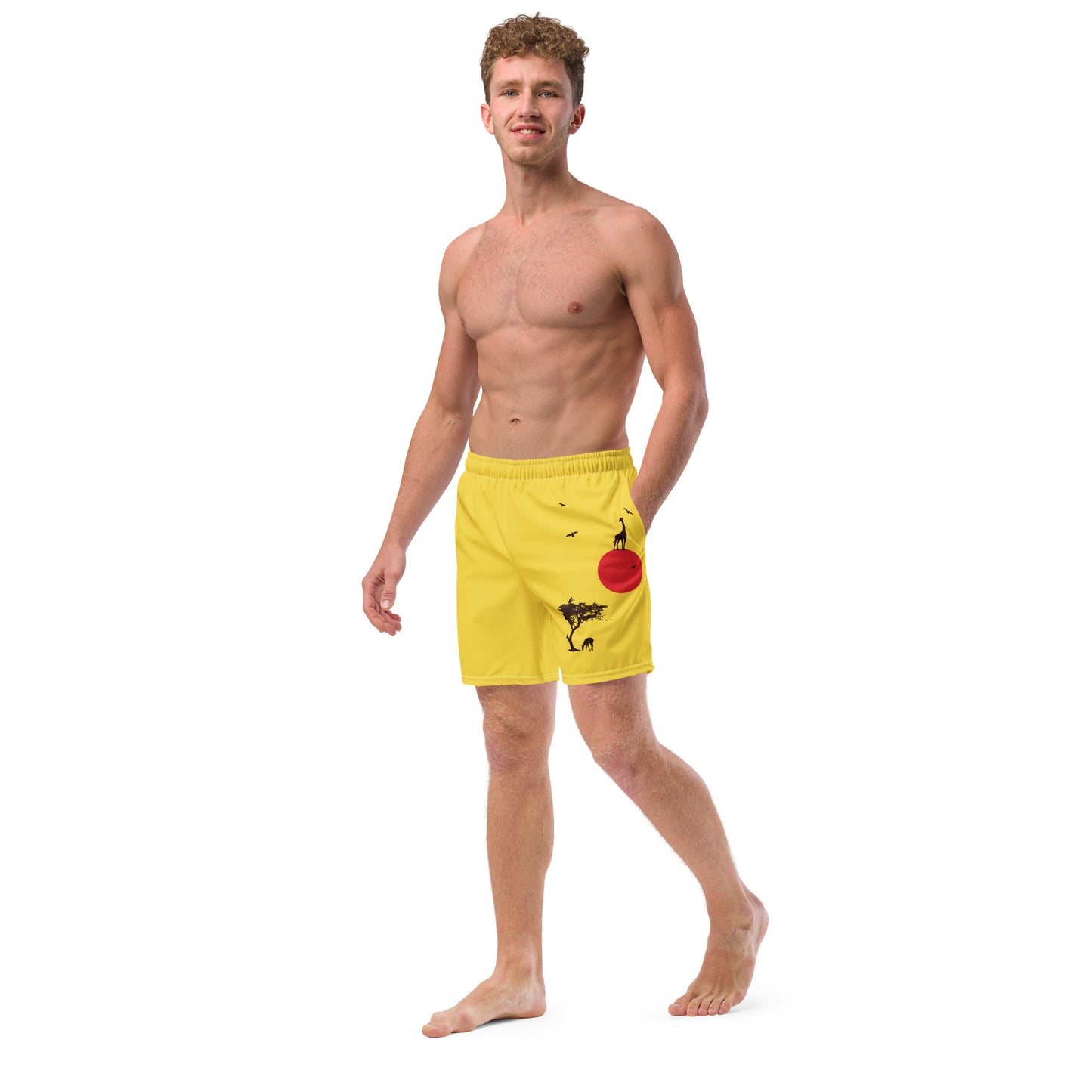 DREAM BIG Men's Swim Trunks