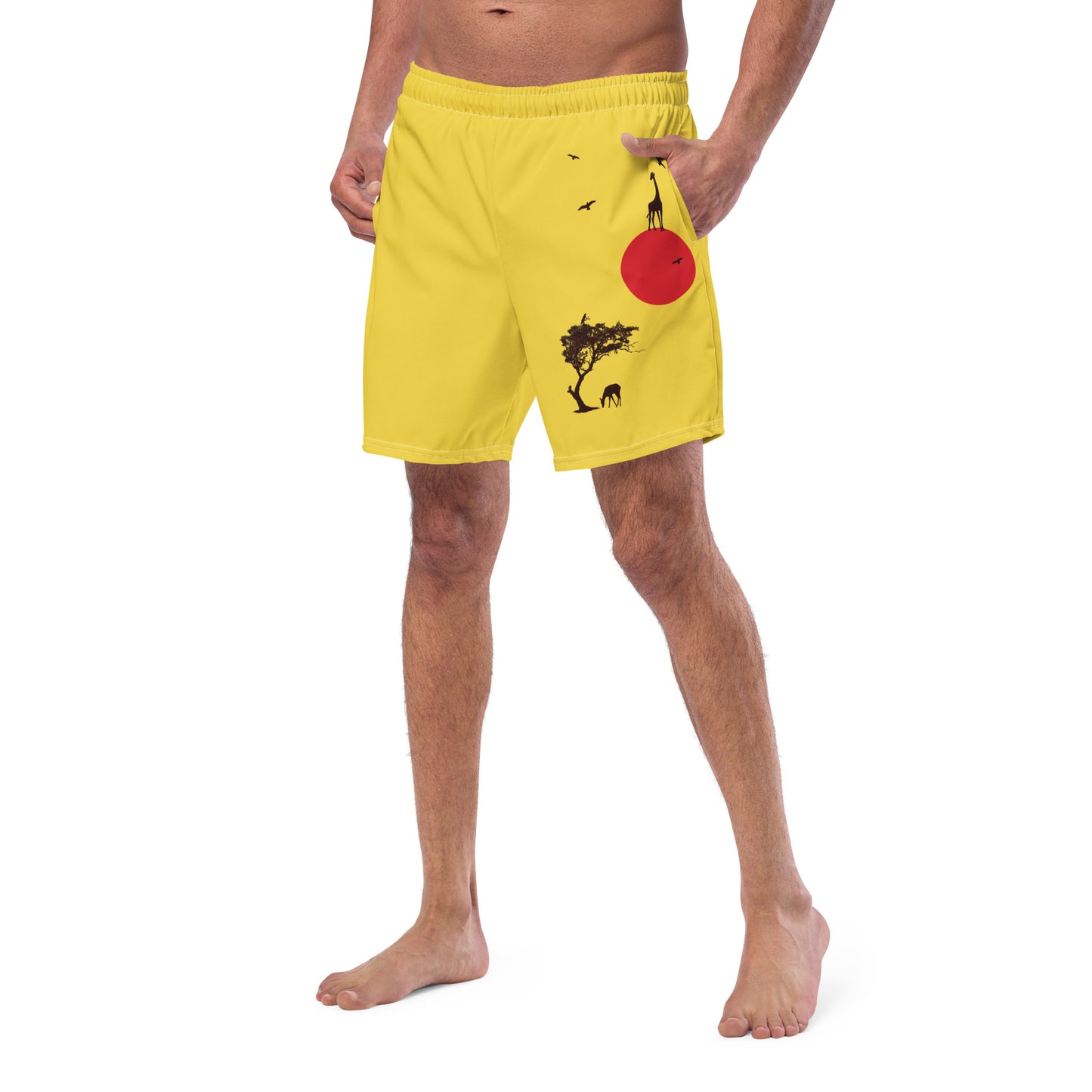 DREAM BIG Men's Swim Trunks