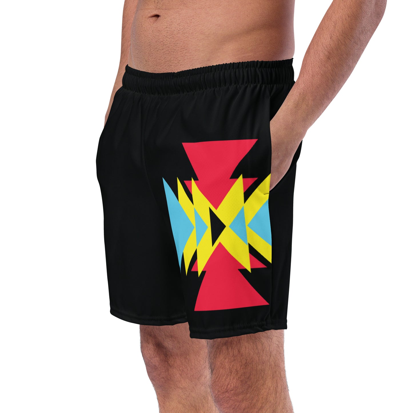 BE BRAVE Men's Swim Trunks