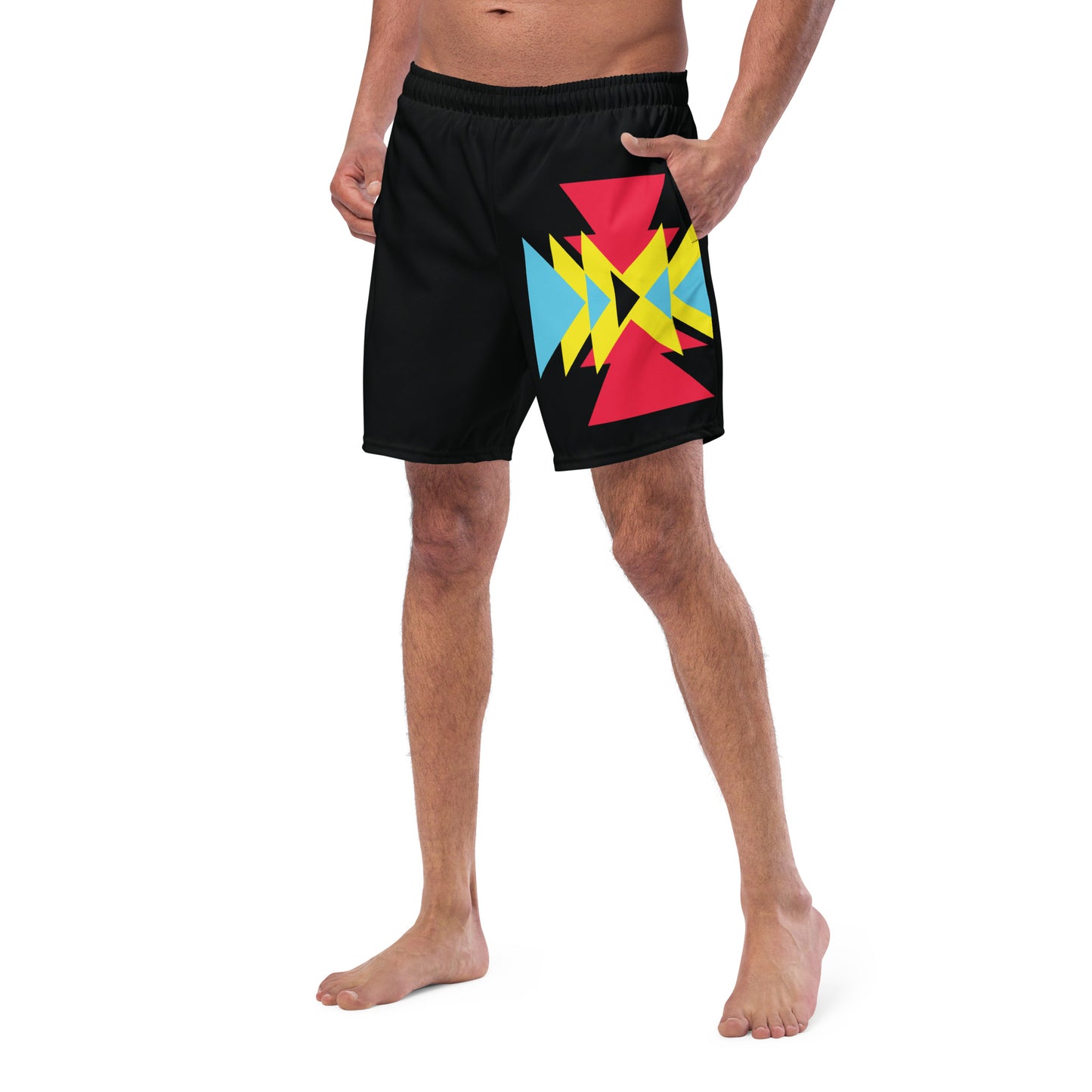 BE BRAVE Men's Swim Trunks