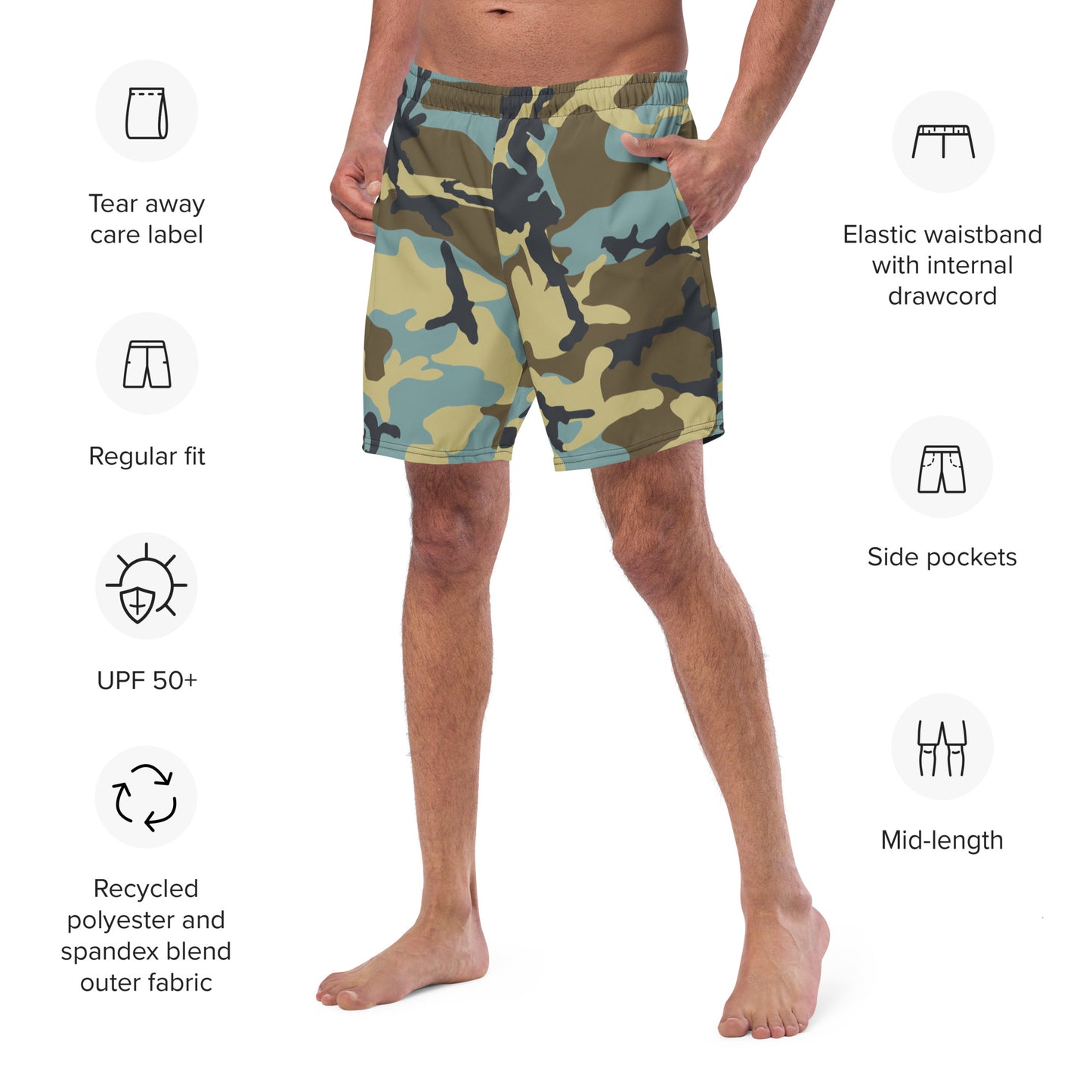 ADAPT Men's Swim Trunks