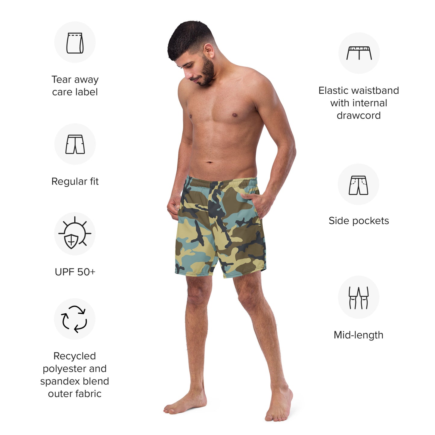 ADAPT Men's Swim Trunks