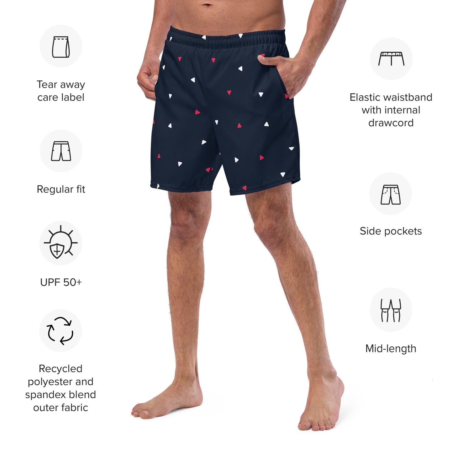 CELEBRATE GOOD TIMES Men's Swim Trunks