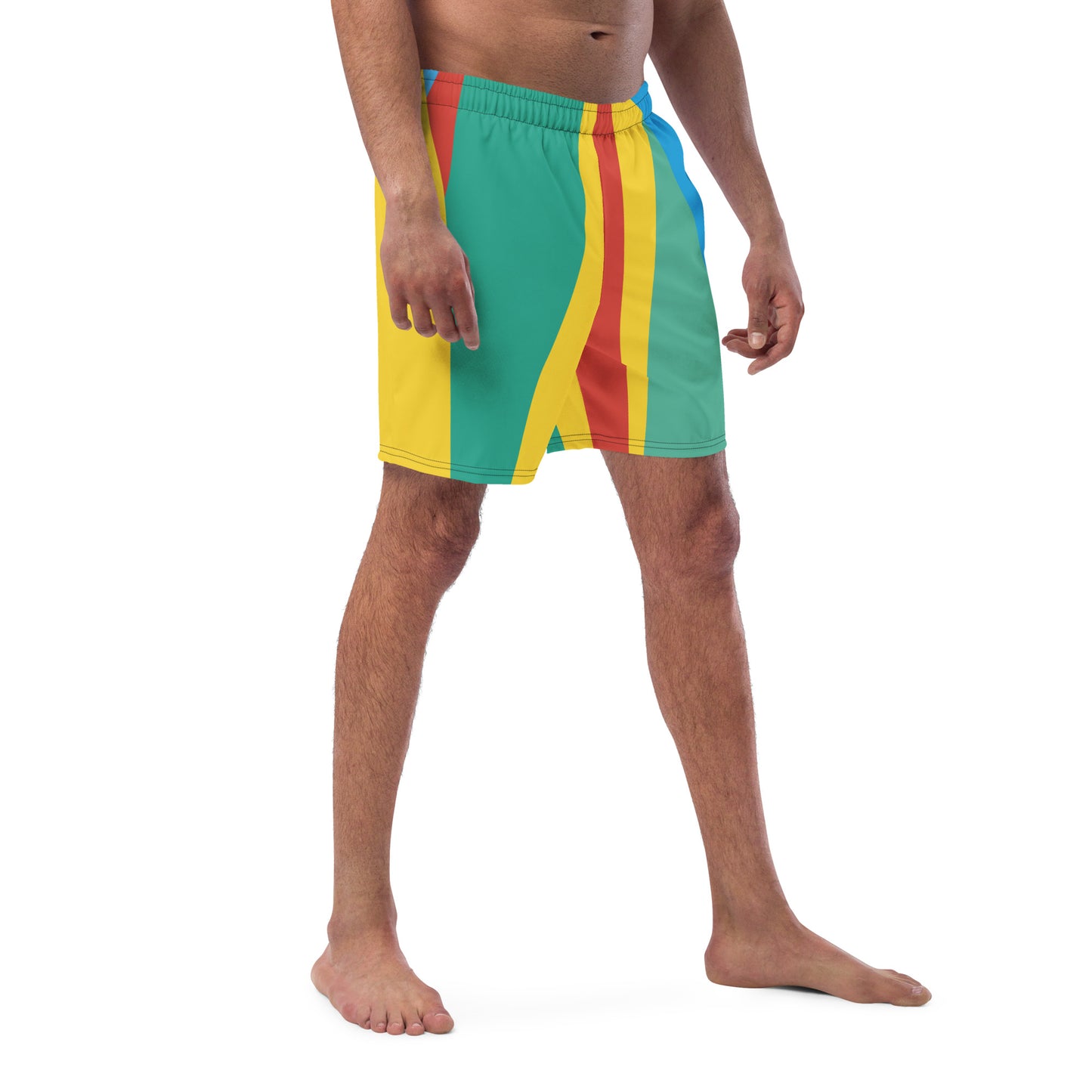 RAY OF LIGHT Men's Swim Trunks