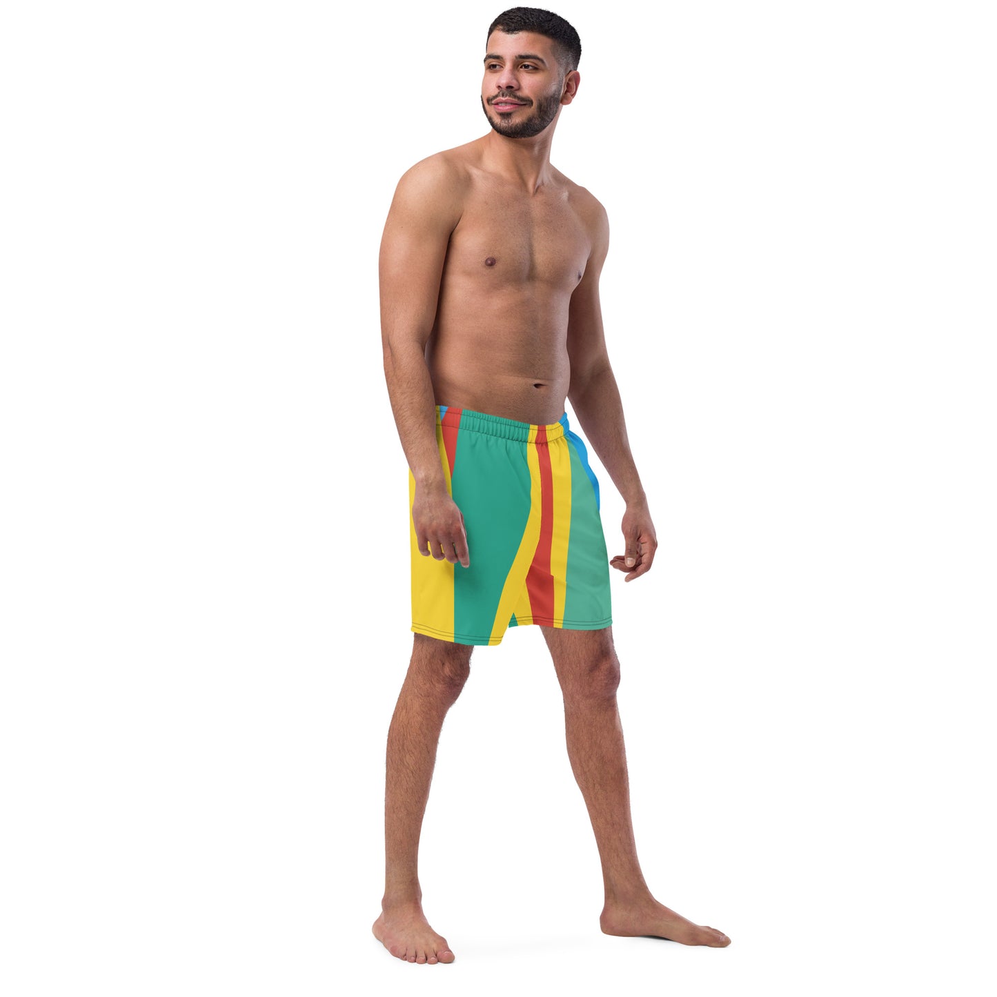 RAY OF LIGHT Men's Swim Trunks