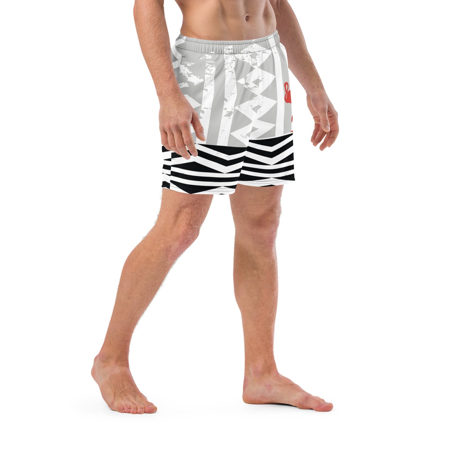 ONE STEP AT A TIME Swim Trunks