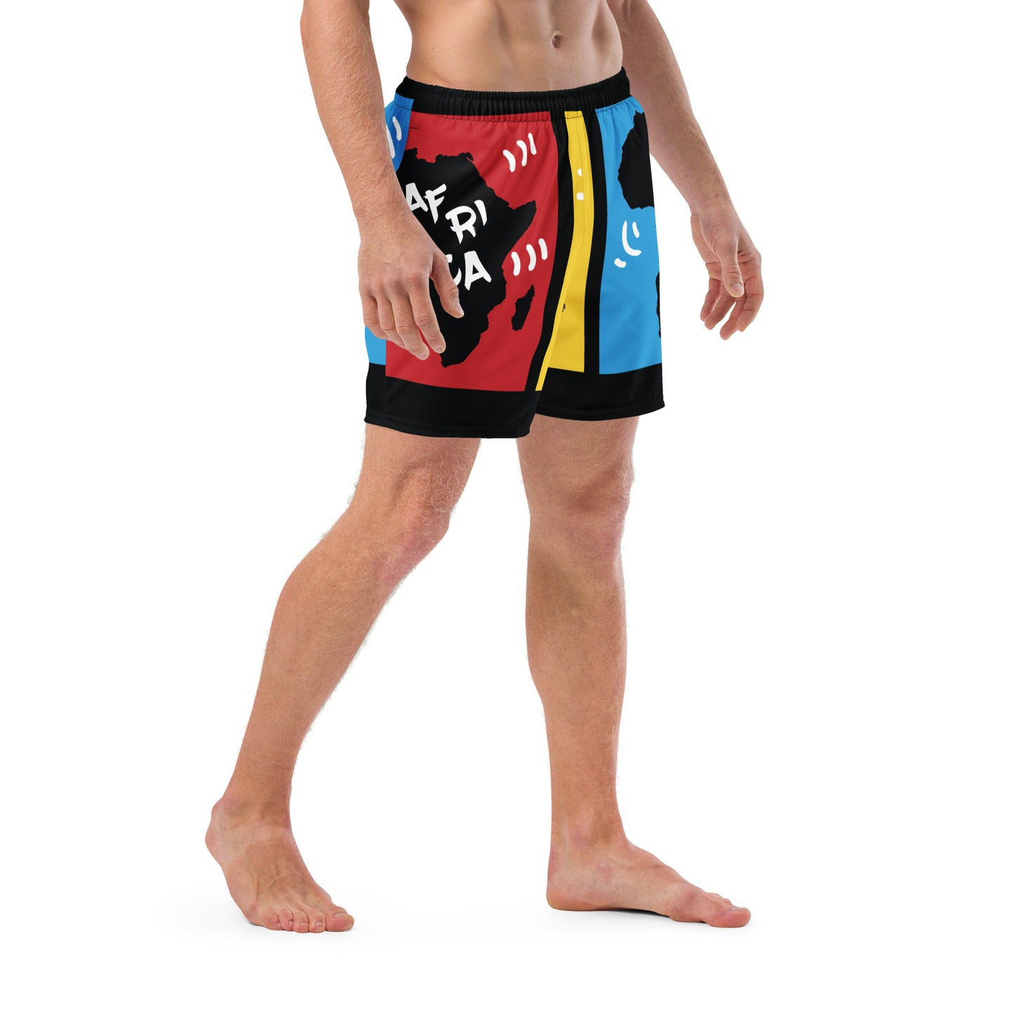 AFRICA PRIMARY Men's Swim Trunks