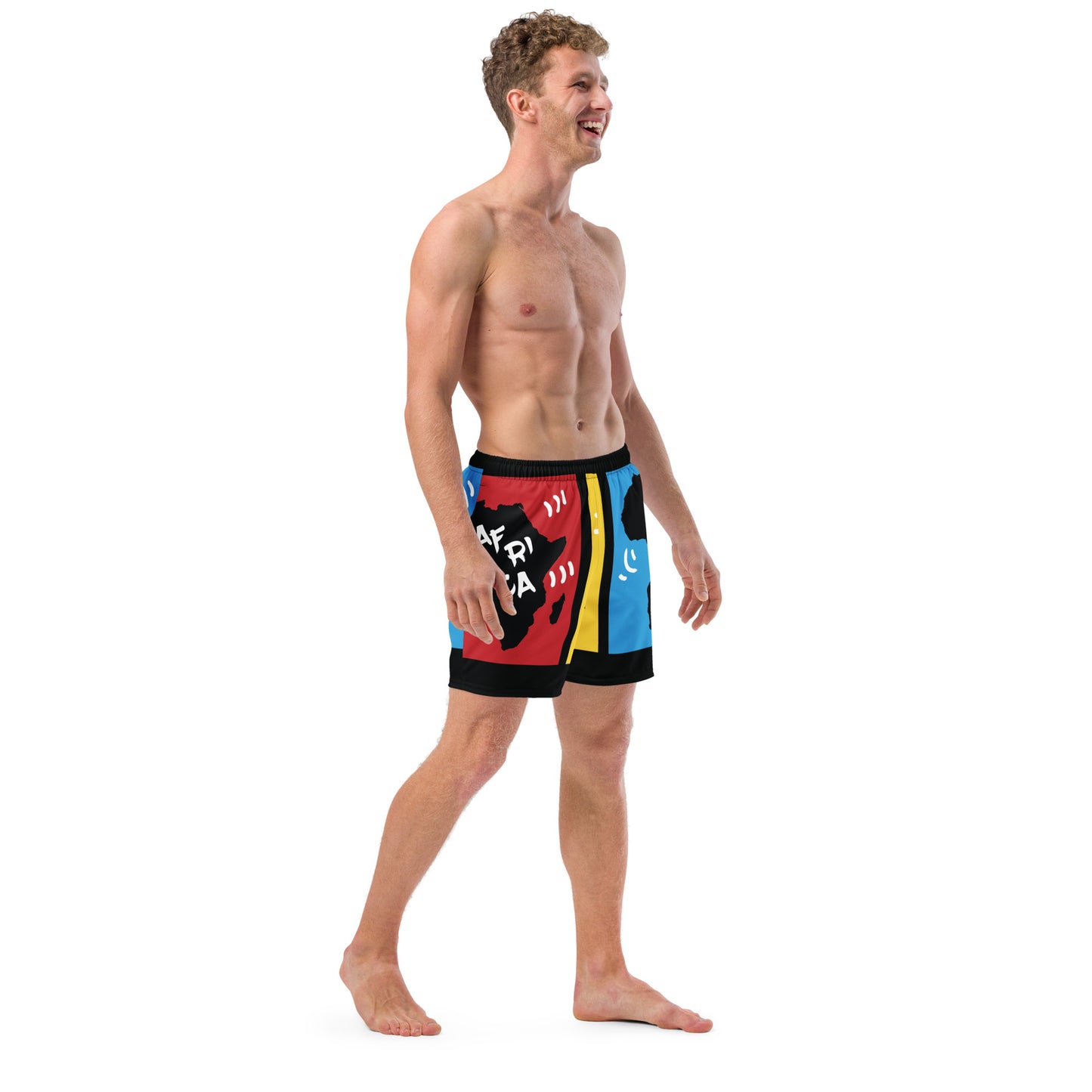 AFRICA PRIMARY Men's Swim Trunks