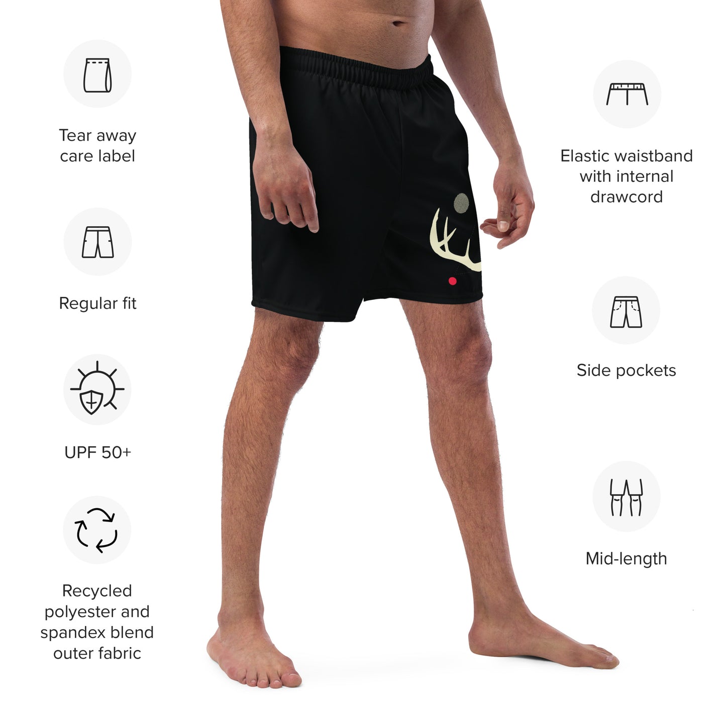 YOU ARE NOT ALONE Men's Swim Trunks