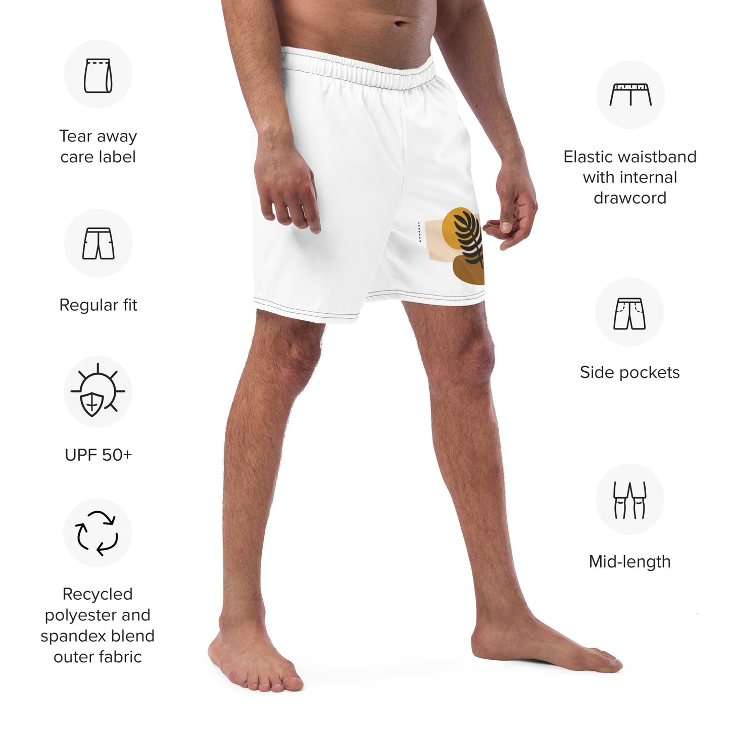 WARM Men's Swim Trunks