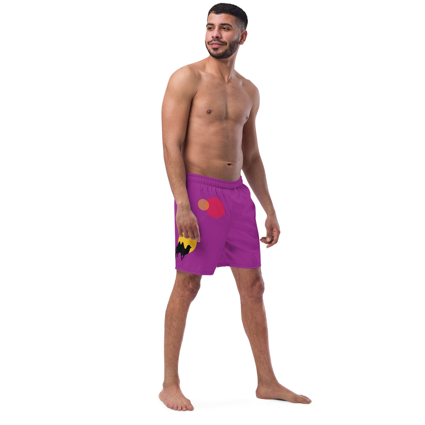 FOLLOW YOUR HEART Men's Swim Trunks