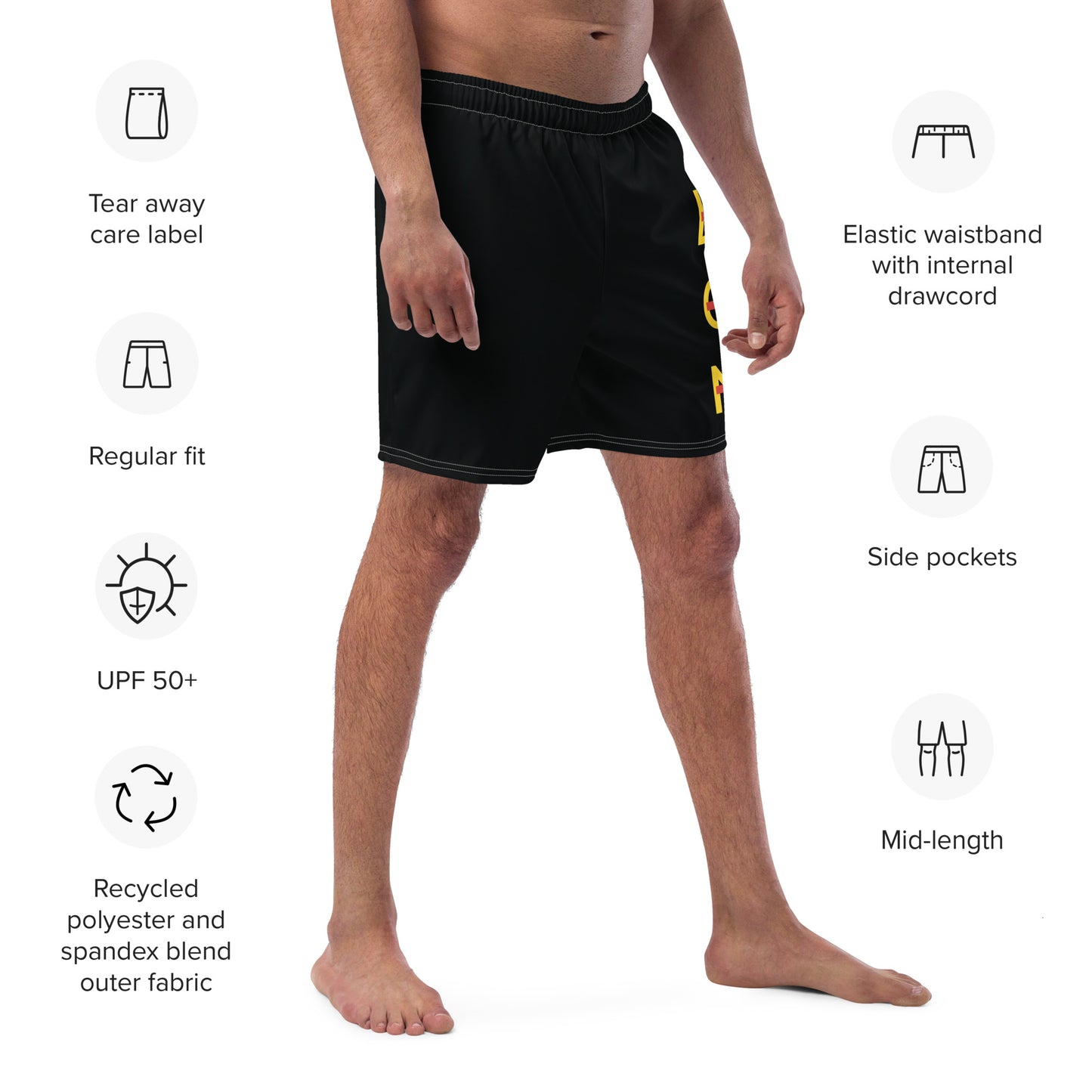 LEGEND Men's Swim Trunks