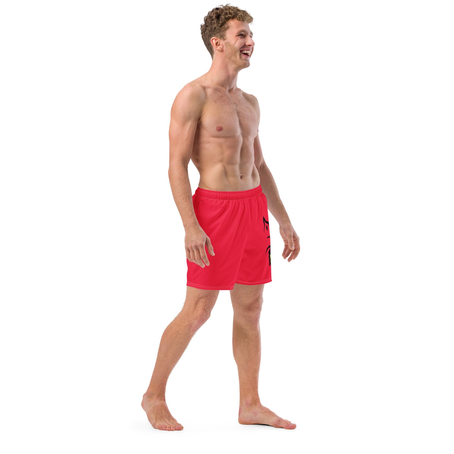 DAPPER CAT Men's Swim Trunks