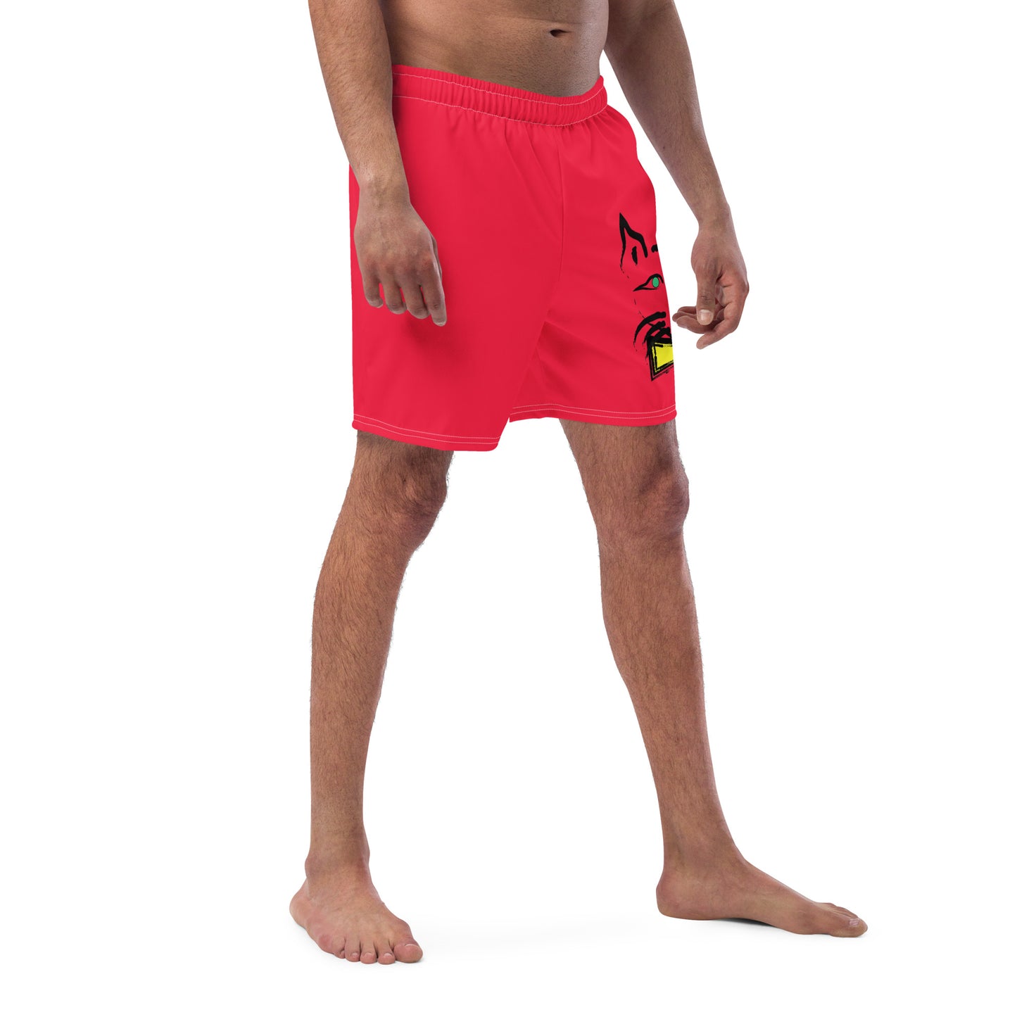 DAPPER CAT Men's Swim Trunks