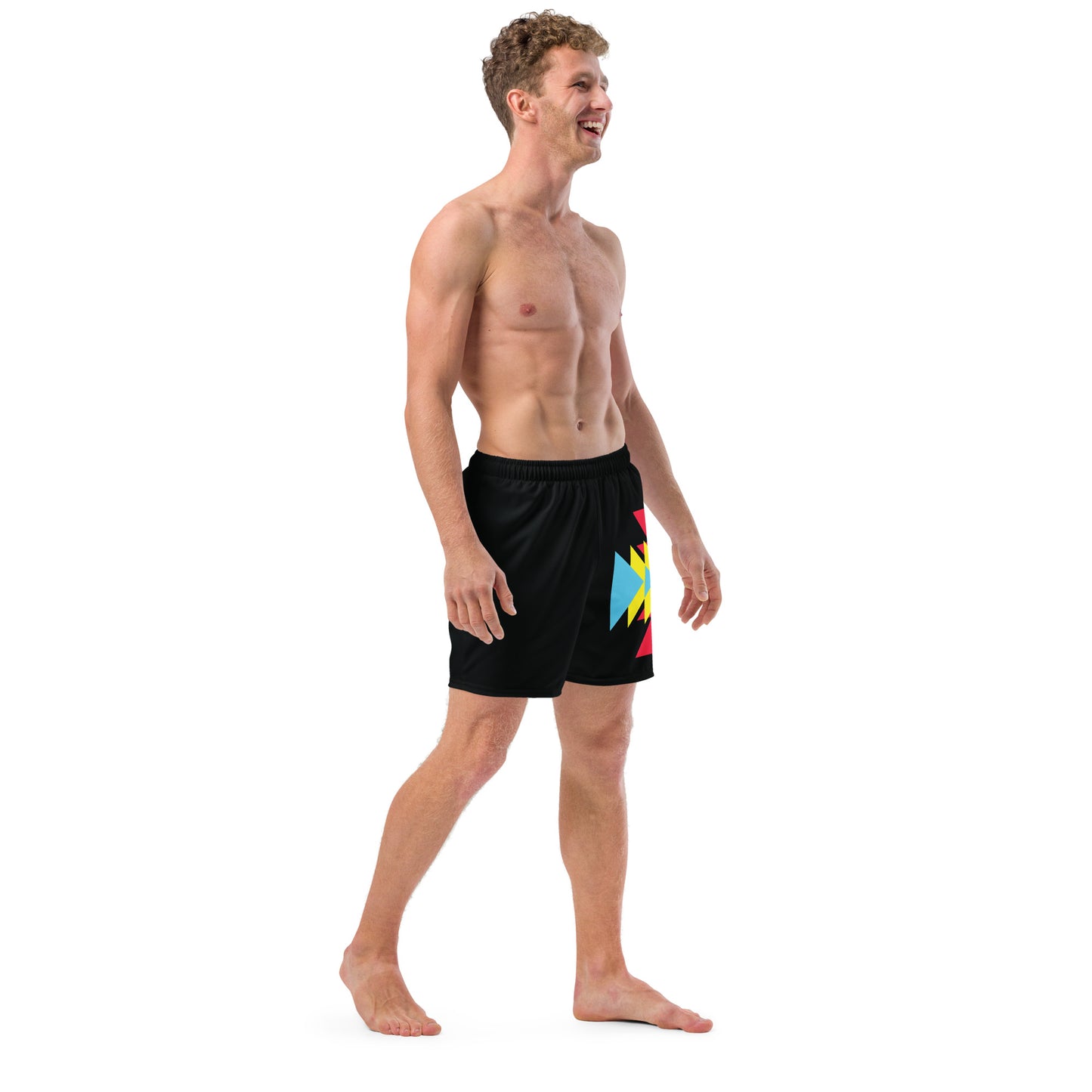 BE BRAVE Men's Swim Trunks