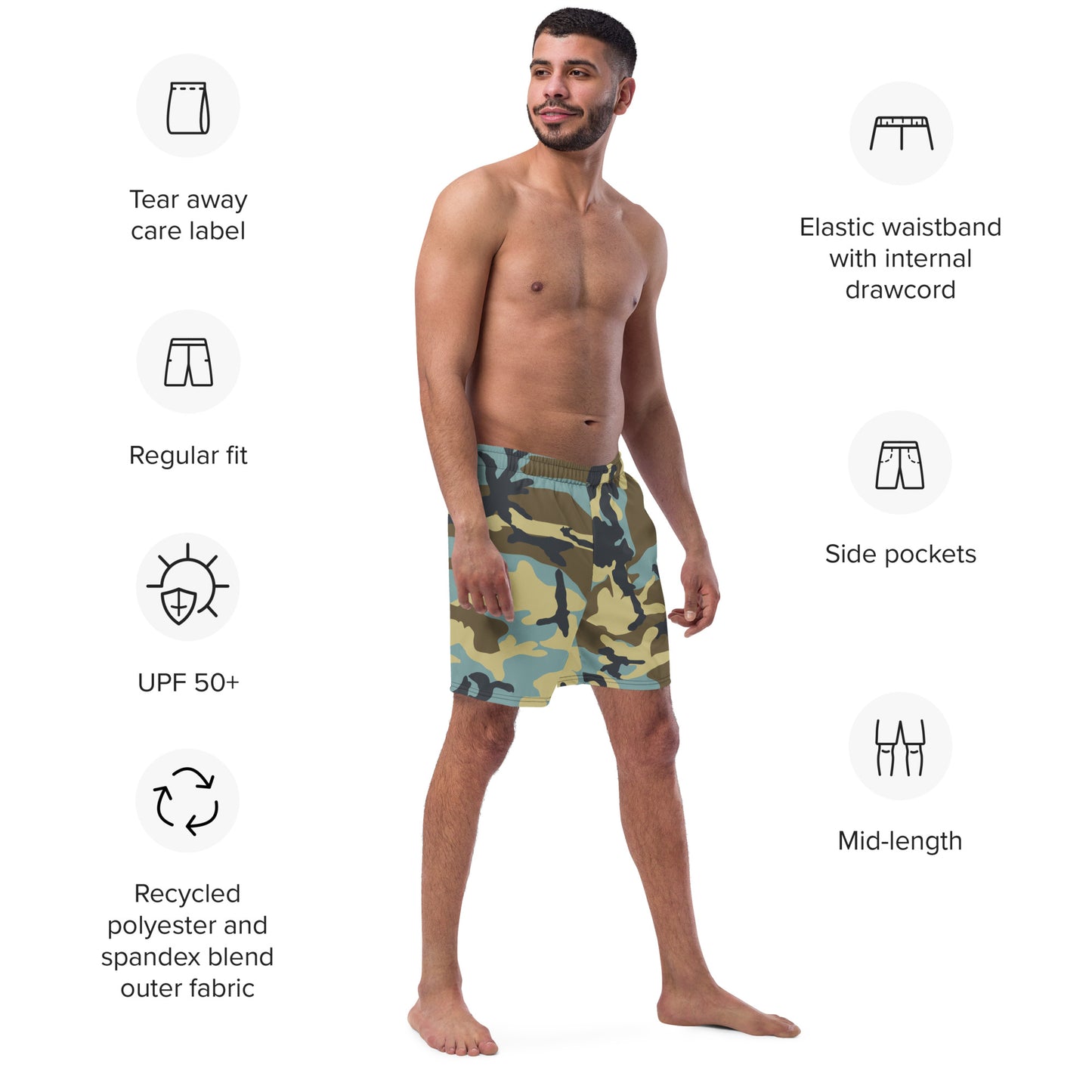 ADAPT Men's Swim Trunks