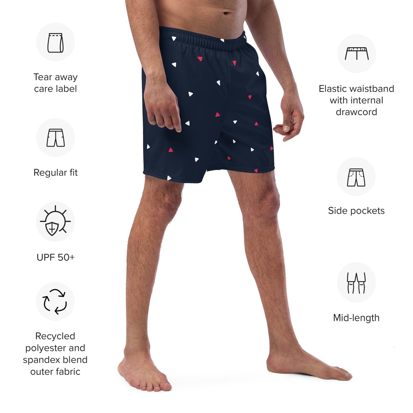 CELEBRATE GOOD TIMES Men's Swim Trunks