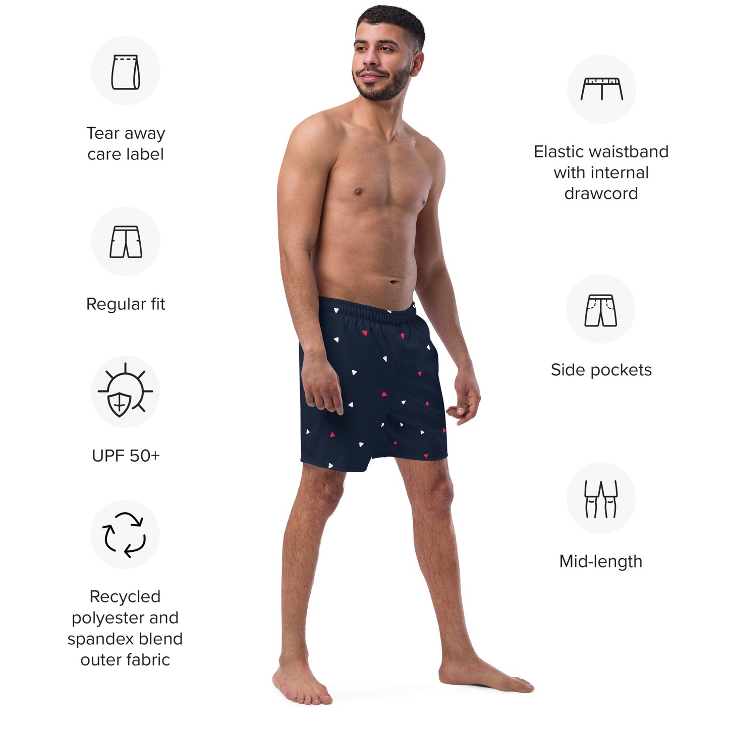 CELEBRATE GOOD TIMES Men's Swim Trunks