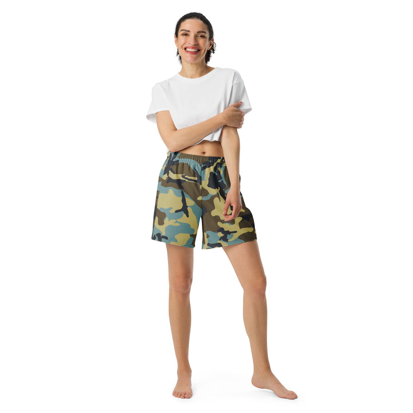 ADAPT All-Over Print Unisex Athletic Long Shorts