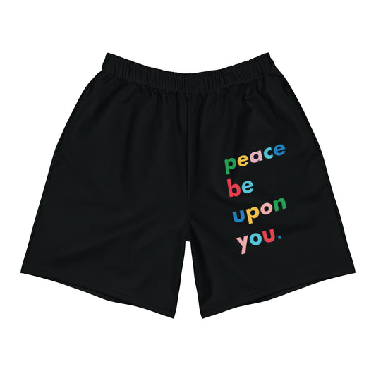 PEACE BE UPON YOU All-Over Print Unisex Athletic Long Shorts