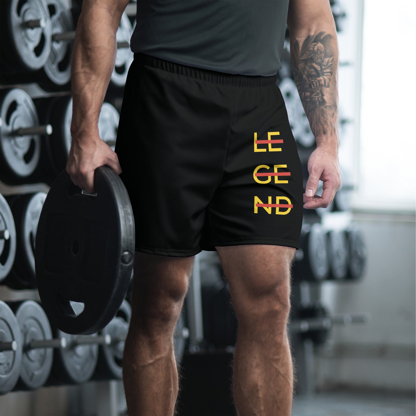 LEGEND All-Over Print Unisex Athletic Long Shorts