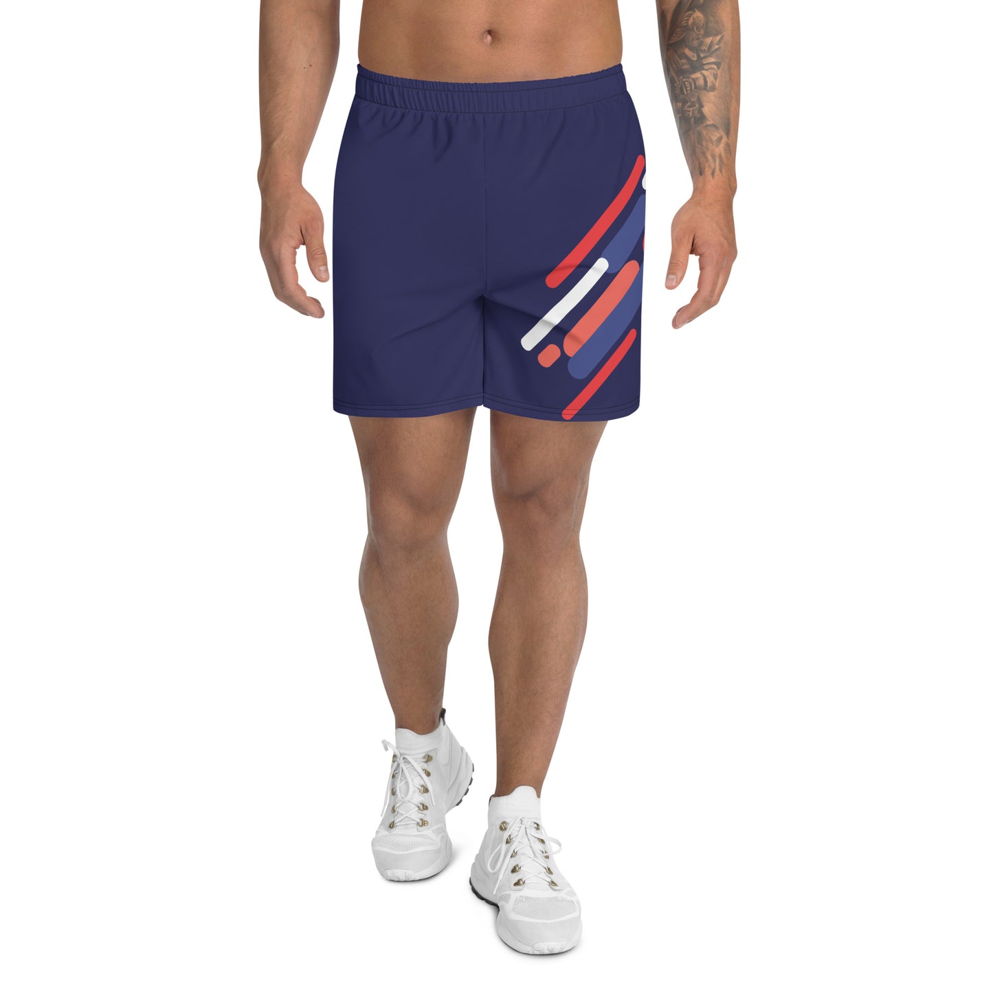 LIGHT STREAK All-Over Print Unisex Athletic Long Shorts