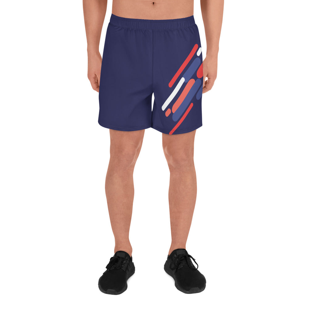 LIGHT STREAK All-Over Print Unisex Athletic Long Shorts