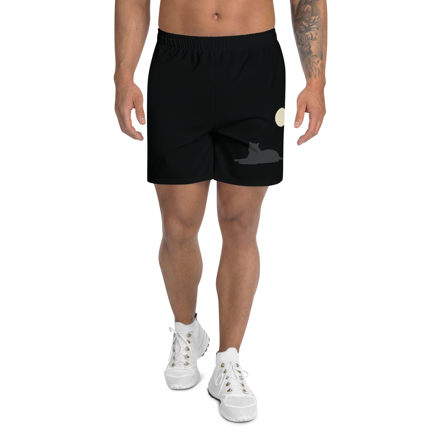 ENJOY THE SILENCE All-Over Print Unisex Athletic Long Shorts