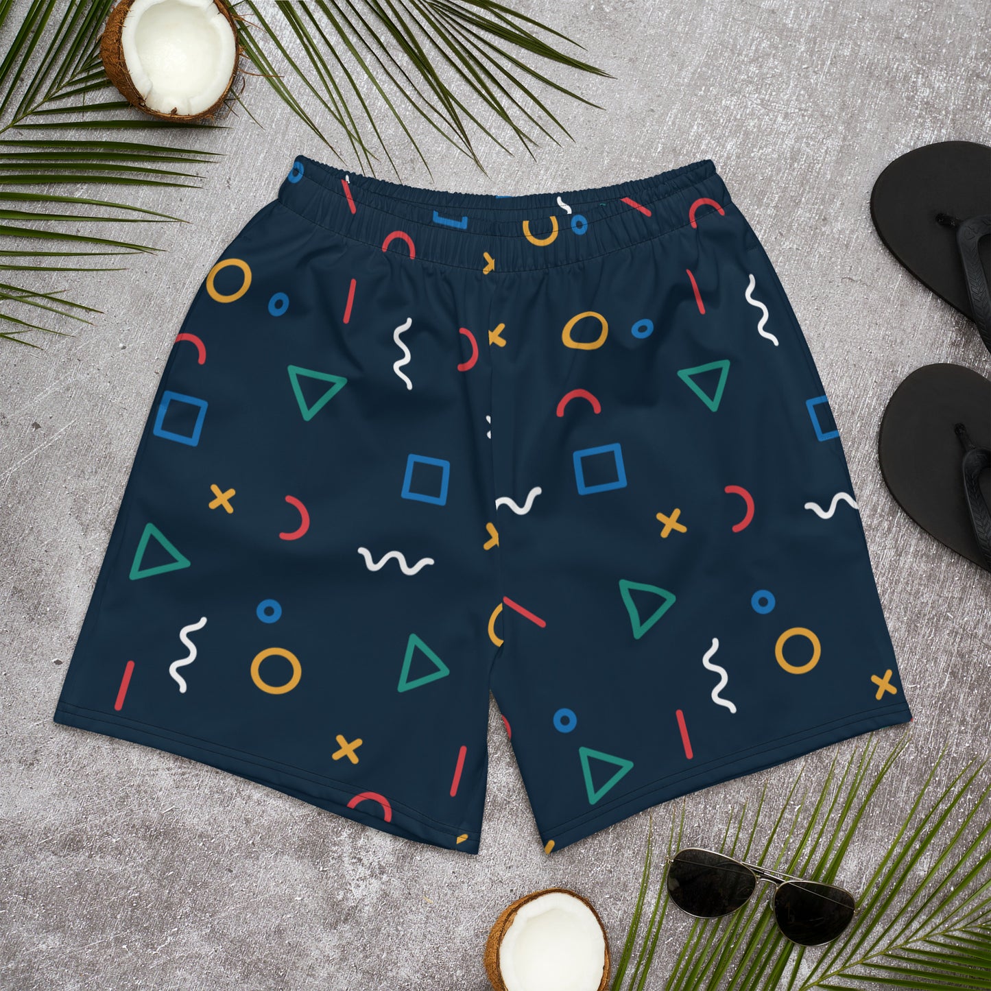 COSMIC All-Over Print Unisex Athletic Long Shorts