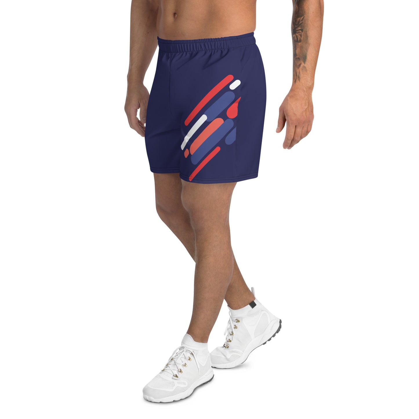 LIGHT STREAK All-Over Print Unisex Athletic Long Shorts