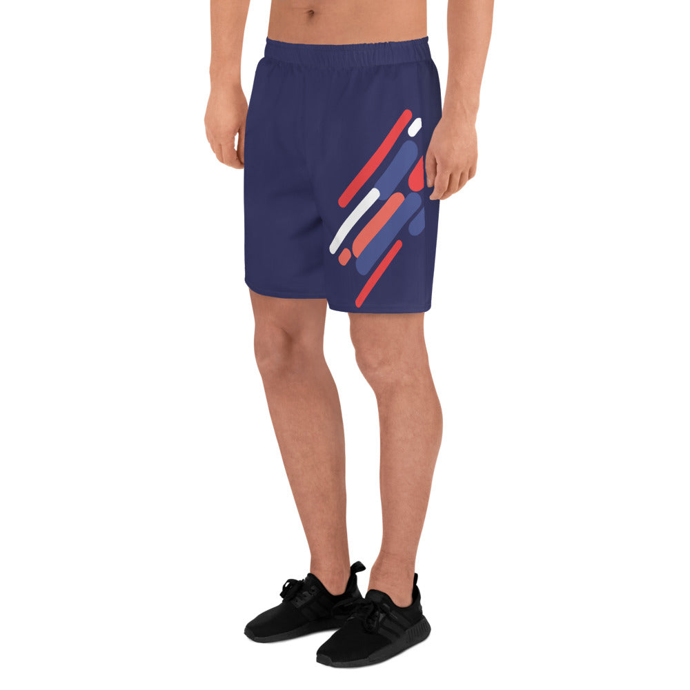 LIGHT STREAK All-Over Print Unisex Athletic Long Shorts